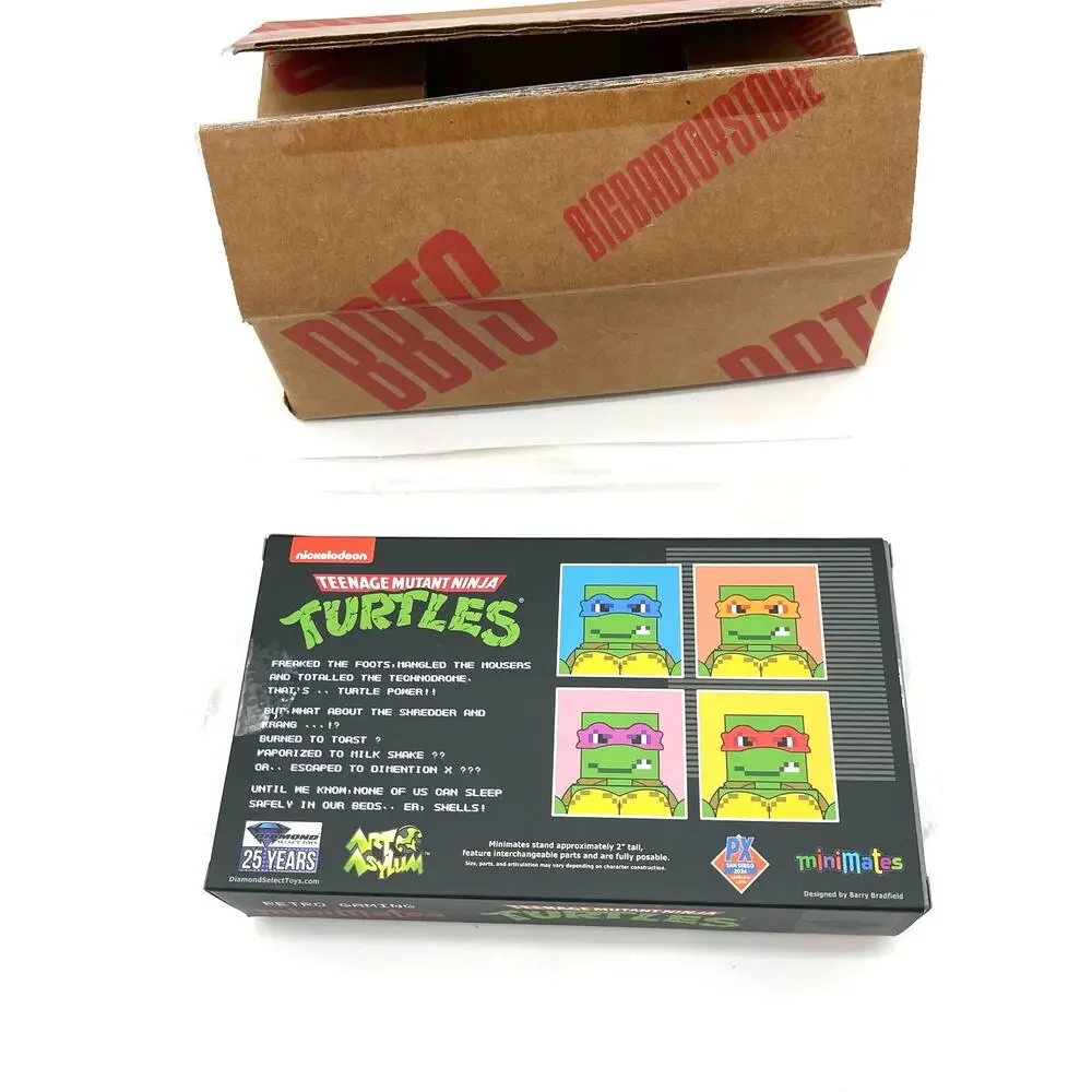 2024 SDCC Comic Con Exclusive TMNT Retro Game Minimates